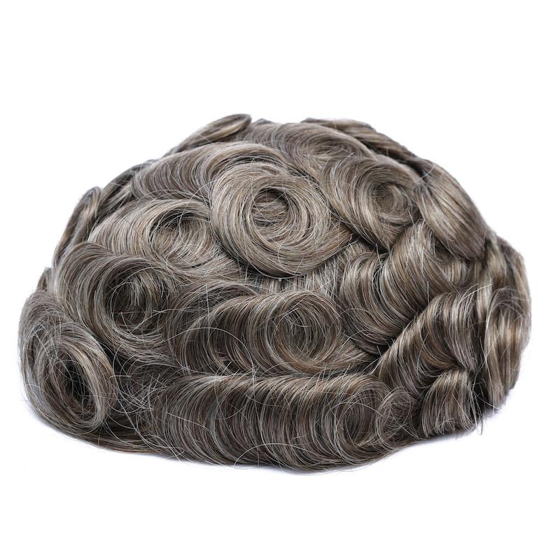 Vloop knotting ultra thin skin hair system for men